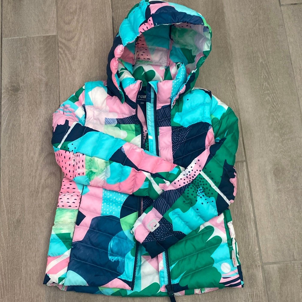 Reima multicolor jacket transformer 128 cm (8year old) NEW